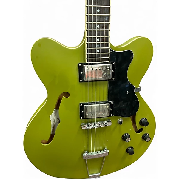 Used 2013 Hofner Verythin Standard CT OLIVEHollow Body Electric Guitar 4 Used 2013 Hofner Verythin Standard CT OLIVEHollow Body Electric Guitar