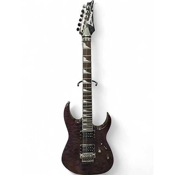 Used Ibanez RG320DX SILVER QUILT Solid Body Electric Guitar
