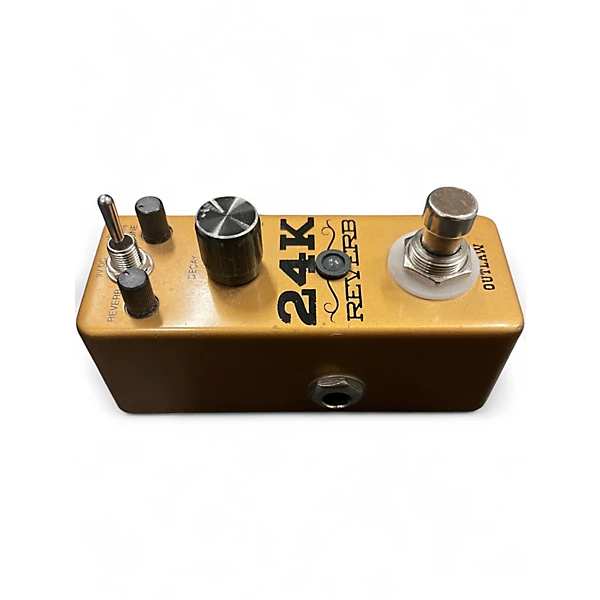 Used Outlaw Effects 24k reverb Effect Pedal 4 Used Outlaw Effects 24k reverb Effect Pedal