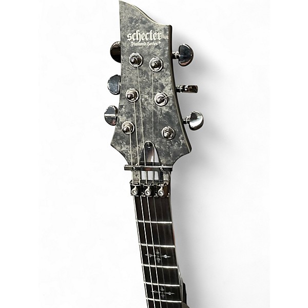 Used Schecter Guitar Research C1 ernie C Black Reign Solid Body Electric Guitar 6 Used Schecter Guitar Research C1 ernie C Black Reign Solid Body Electric Guitar