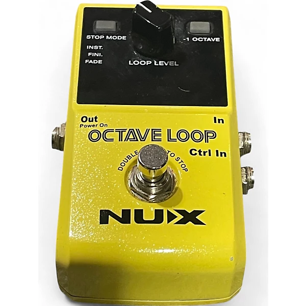 Used NUX Octave Loop Effect Pedal