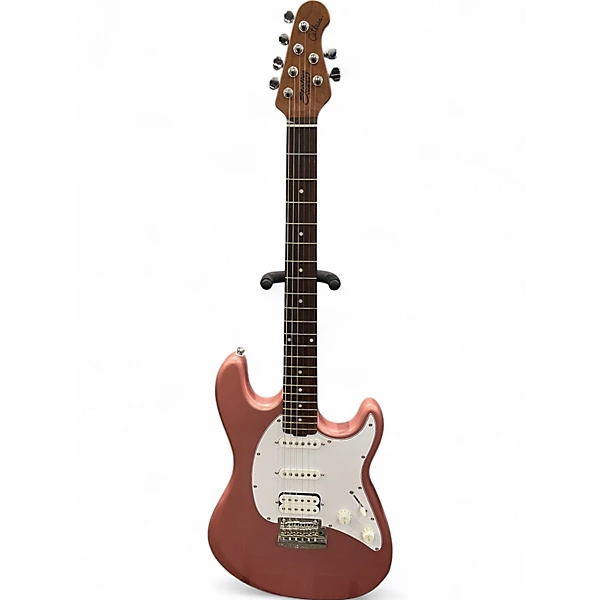 Used Sterling by Music Man Cutlass HSS Rose Gold Solid Body Electric Guitar