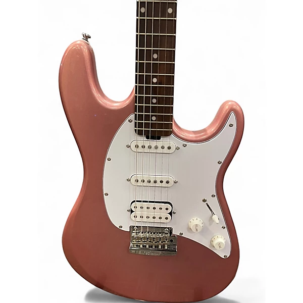 Used Sterling by Music Man Cutlass HSS Rose Gold Solid Body Electric Guitar 4 Used Sterling by Music Man Cutlass HSS Rose Gold Solid Body Electric Guitar