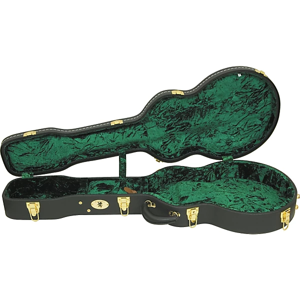 Silver Creek Vintage Archtop Single-Cutaway Guitar Case Black 4 Silver Creek Vintage Archtop Single-Cutaway Guitar Case Black