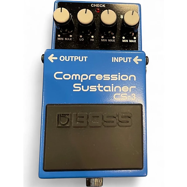 Used BOSS CS3 Compressor Sustainer Effect Pedal