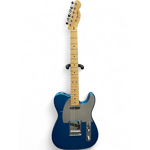 Used Fender Standard Telecaster Metallic Aqua Marine Solid Body Electric Guitar
