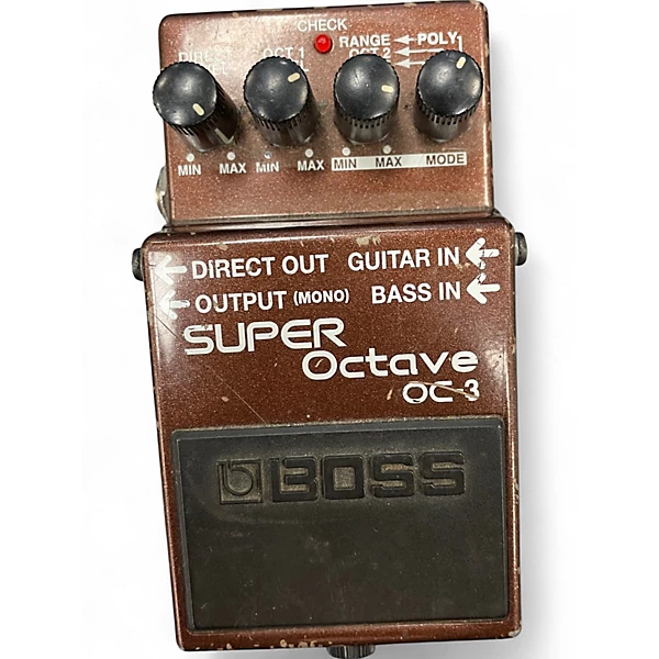 Used BOSS OC3 Super Octave Effect Pedal