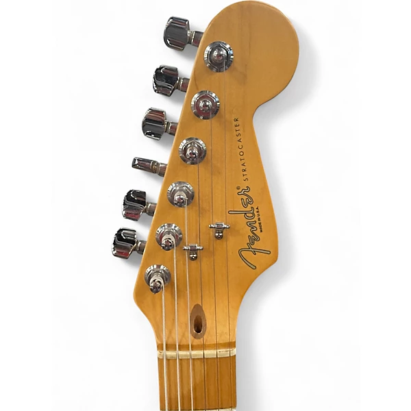 Vintage 1998 Fender American Standard Hardtail Strat Aqua Marine Metallic Solid Body Electric Guitar 6 Vintage 1998 Fender American Standard Hardtail Strat Aqua Marine Metallic Solid Body Electric Guitar
