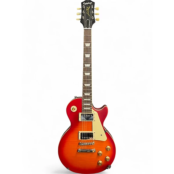 Used Epiphone 1959 Les Paul Standard Outfit Dark Cherry Burst Solid Body Electric Guitar