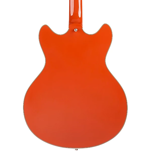 D'Angelico Deluxe Series DC Limited Edition Semi-Hollow Electric Guitar Rust 4 D'Angelico Deluxe Series DC Limited Edition Semi-Hollow Electric Guitar Rust