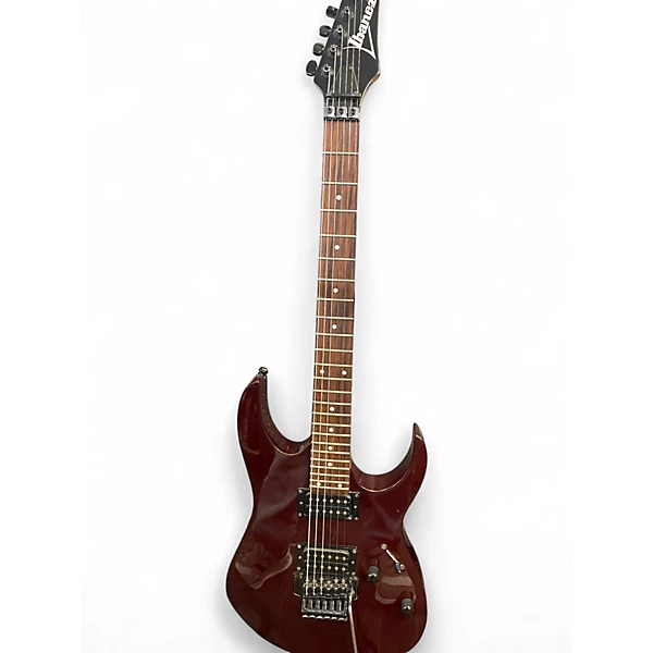 Used Ibanez RG220B Wine Red Solid Body Electric Guitar