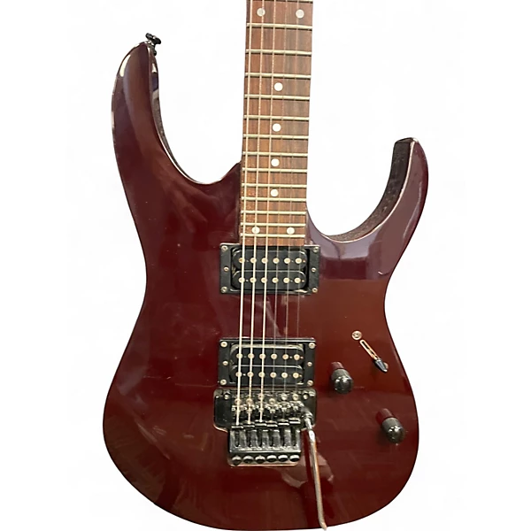 Used Ibanez RG220B Wine Red Solid Body Electric Guitar 4 Used Ibanez RG220B Wine Red Solid Body Electric Guitar