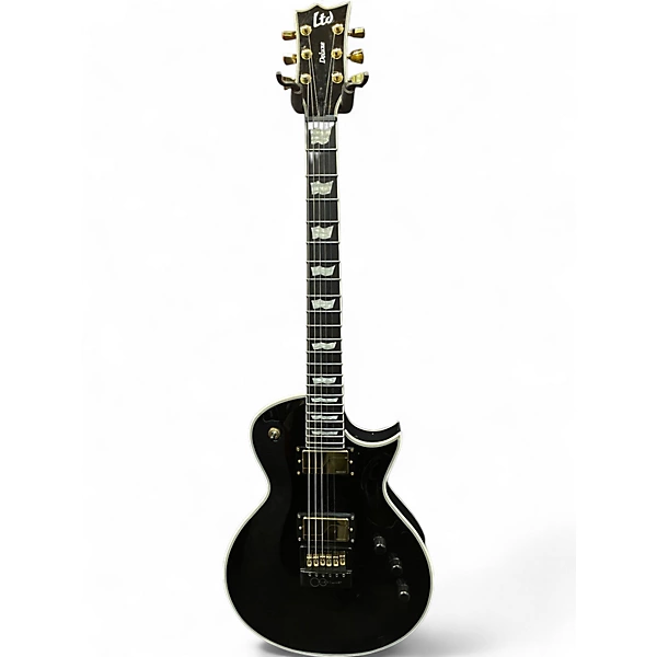 Used ESP LTD Deluxe EC1000T CTM Black Solid Body Electric Guitar