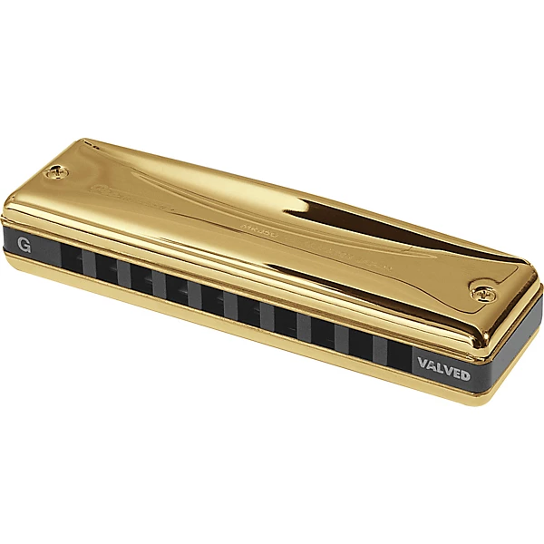 Suzuki Gold Promaster Valved Harmonica F#