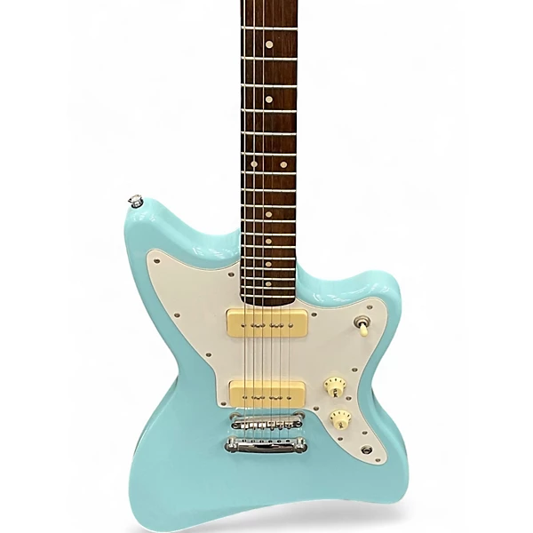 Used SX LIQUID Blue Solid Body Electric Guitar 6 Used SX LIQUID Blue Solid Body Electric Guitar