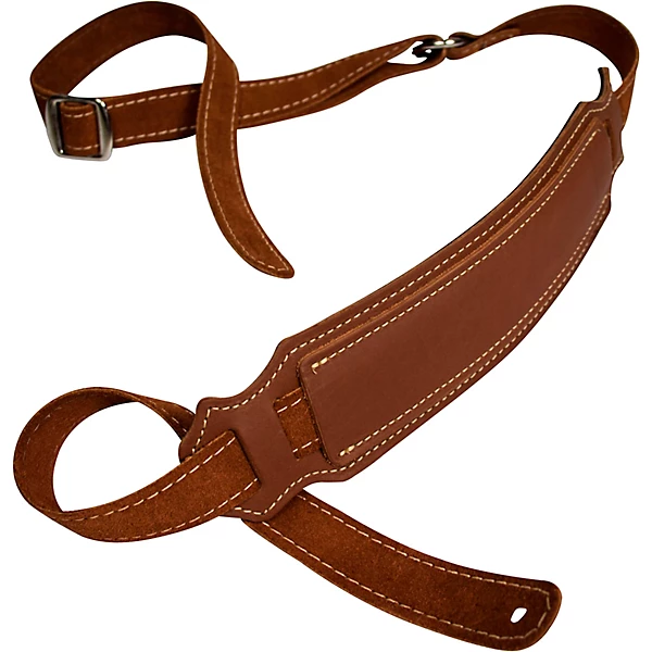 Franklin Strap Vintage 2.5 Leather Strap Cognac 2.5 in.