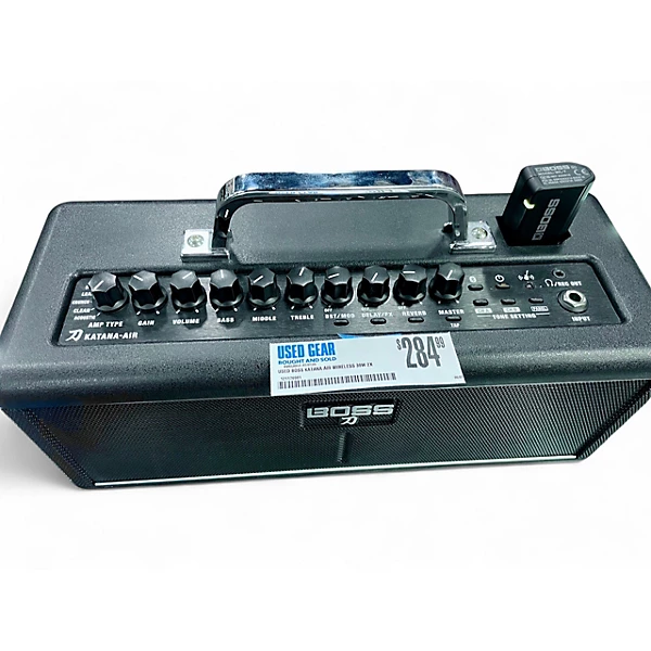 Used BOSS Katana Air Wireless 30W 2X3 Battery Powered Amp 4 Used BOSS Katana Air Wireless 30W 2X3 Battery Powered Amp