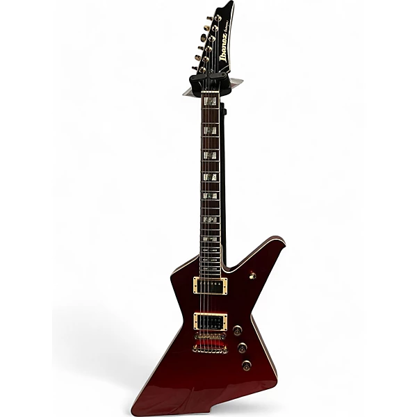 Used Ibanez DT1GFM Destroyer Series Candy Apple Red Metallic Solid Body Electric Guitar