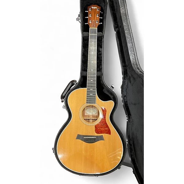 Used Taylor 412CE Natural Acoustic Electric Guitar