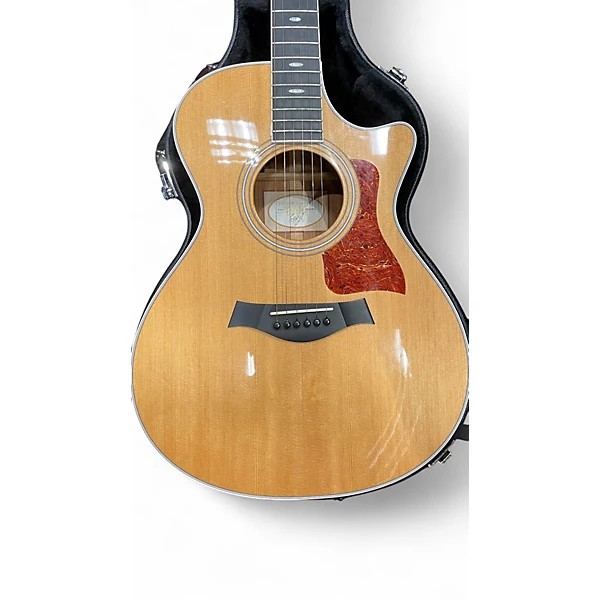 Used Taylor 412CE Natural Acoustic Electric Guitar 4 Used Taylor 412CE Natural Acoustic Electric Guitar