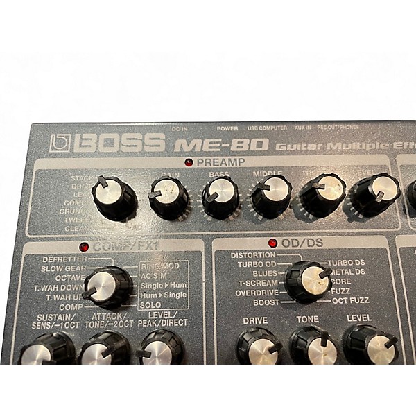 Used BOSS ME80 Guitar Multi Effect Processor 4 Used BOSS ME80 Guitar Multi Effect Processor