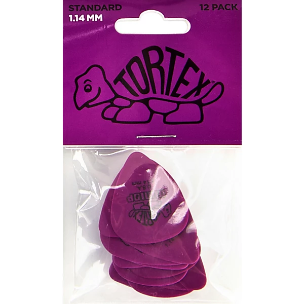 Dunlop Tortex Standard Guitar Picks 1.14 mm 1 Dozen