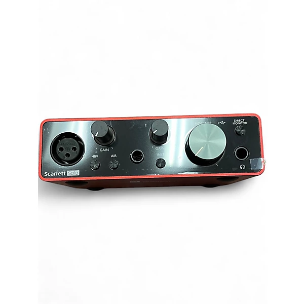 Used Focusrite Scarlett Solo Gen 3 Audio Interface