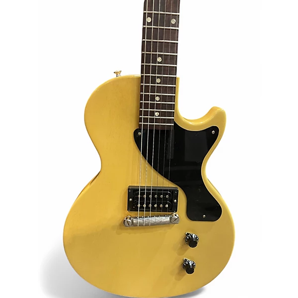 Used 2020 Gibson 1957 Reissue Les Paul Junior Music Zoo Exclusive TV Yellow Solid Body Electric Guitar 4 Used 2020 Gibson 1957 Reissue Les Paul Junior Music Zoo Exclusive TV Yellow Solid Body Electric Guitar