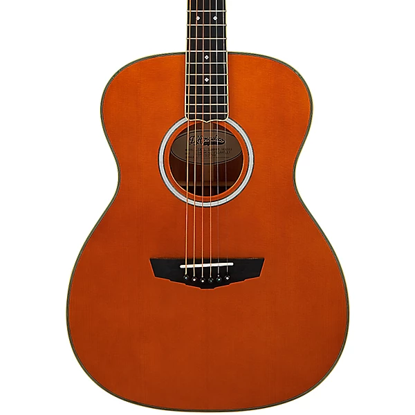 D'Angelico Excel Tammany OM Acoustic-Electric Guitar Vintage Natural