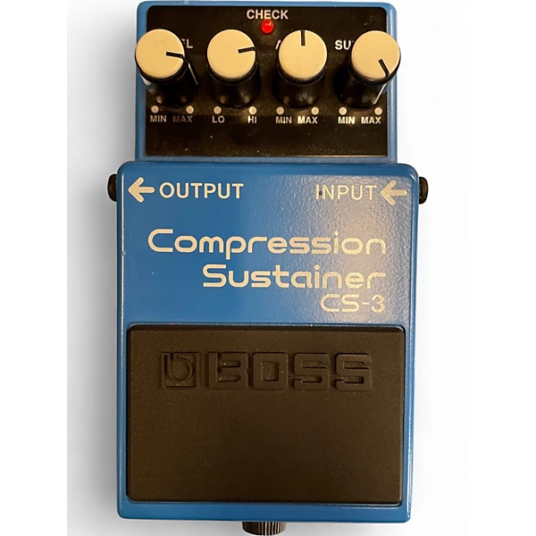 Used BOSS CS3 Compressor Sustainer Effect Pedal