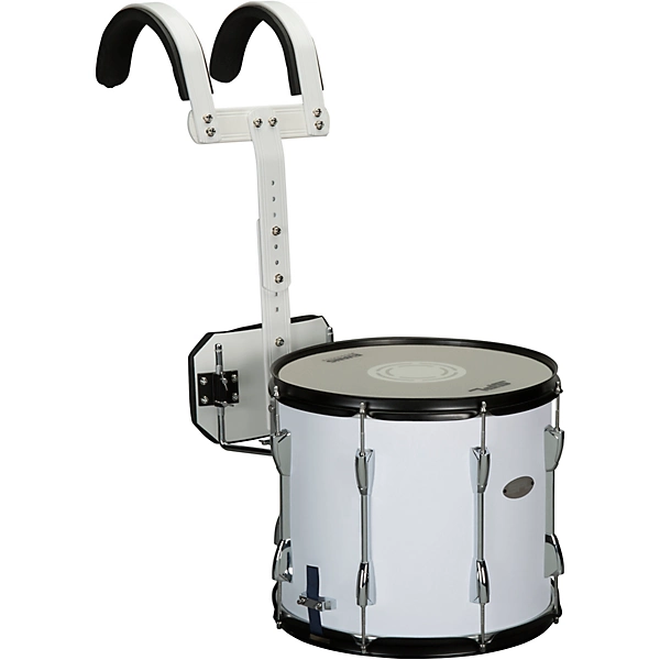 Sound Percussion Labs Marching Snare Drum With Carrier 13 x 11 in. White