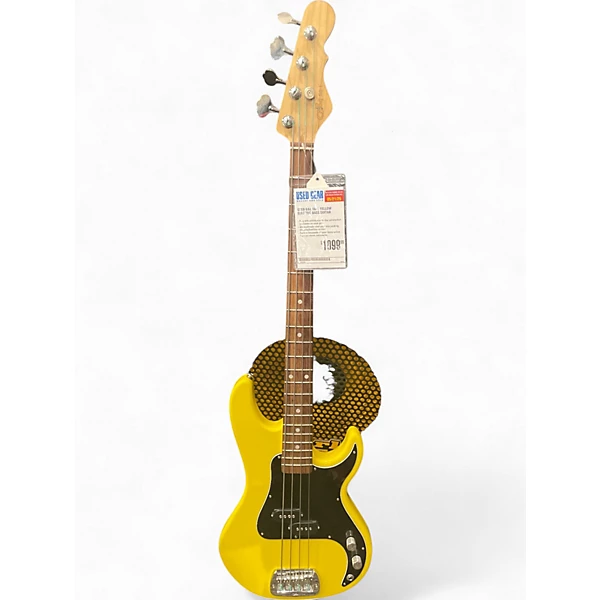 Used G&L SB-1 YELLOW Electric Bass Guitar