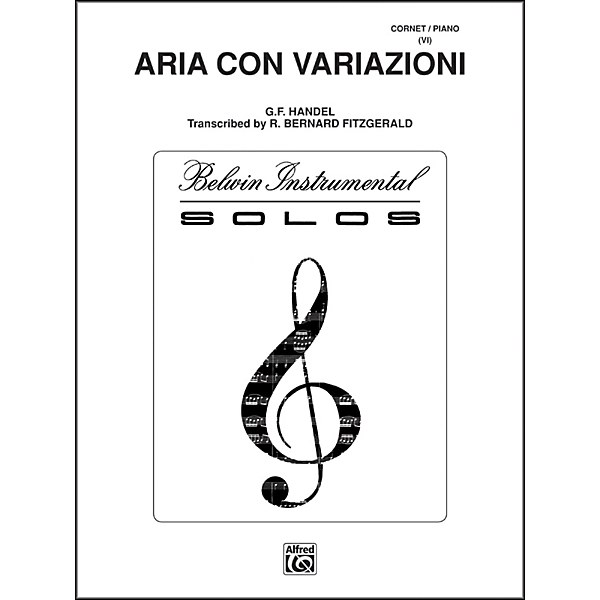 Alfred Aria Con Variazioni Trumpet Solo