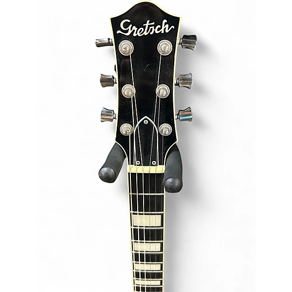 Used 2019 Gretsch Guitars G6228FM Players Edition Jet? BT with V-Stoptail and Flame Ma RED Solid Body Electric Guitar 6 Used 2019 Gretsch Guitars G6228FM Players Edition Jet? BT with V-Stoptail and Flame Ma RED Solid Body Electric Guitar