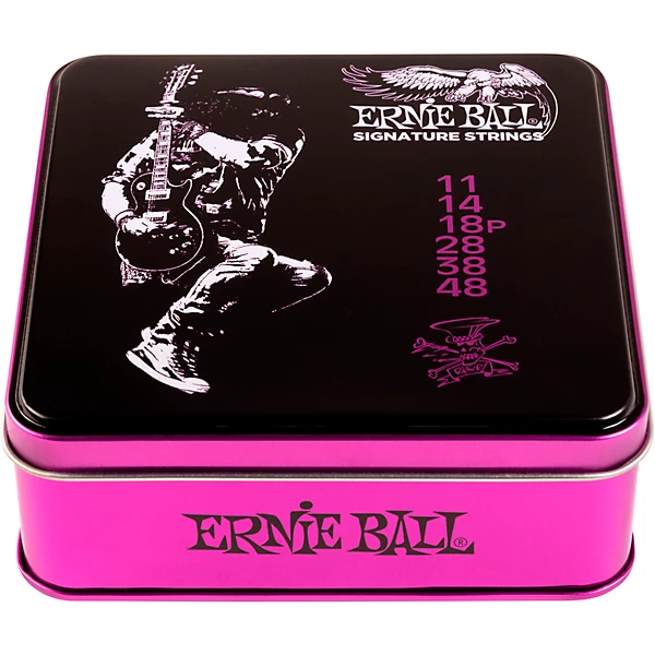 Ernie Ball Limited-Edition Slash Signature Strings Set .011-.048 Medium 3-Pack .011-.048 Medium 4 Ernie Ball Limited-Edition Slash Signature Strings Set .011-.048 Medium 3-Pack .011-.048 Medium
