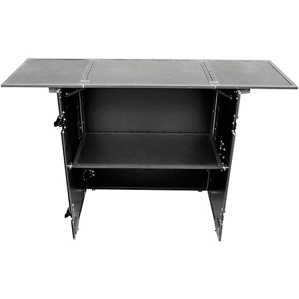 ProX XS-DJSTNBL Fold Away DJ Performance Desk Facade with Wheels, Black 6 ProX XS-DJSTNBL Fold Away DJ Performance Desk Facade with Wheels, Black