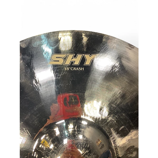 Used Omete 18in Shy Crash Cymbal 6 Used Omete 18in Shy Crash Cymbal