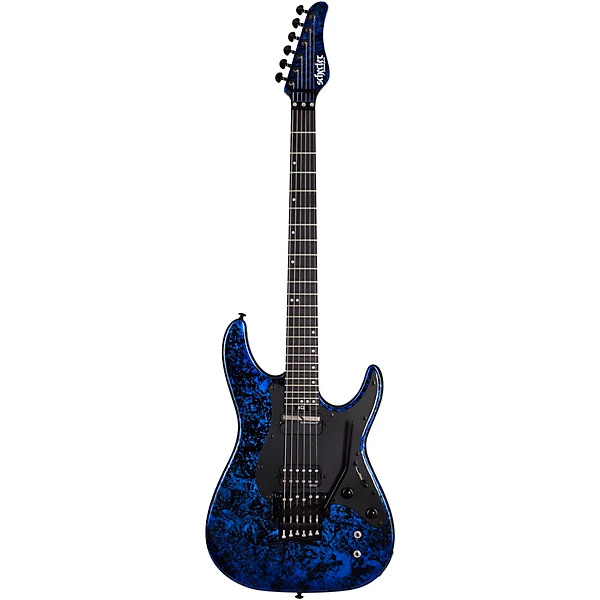 Schecter Guitar Research Sun Valley Super Shredder FR 6 6-String Electric Guitar Blue Reign 6 Schecter Guitar Research Sun Valley Super Shredder FR 6 6-String Electric Guitar Blue Reign