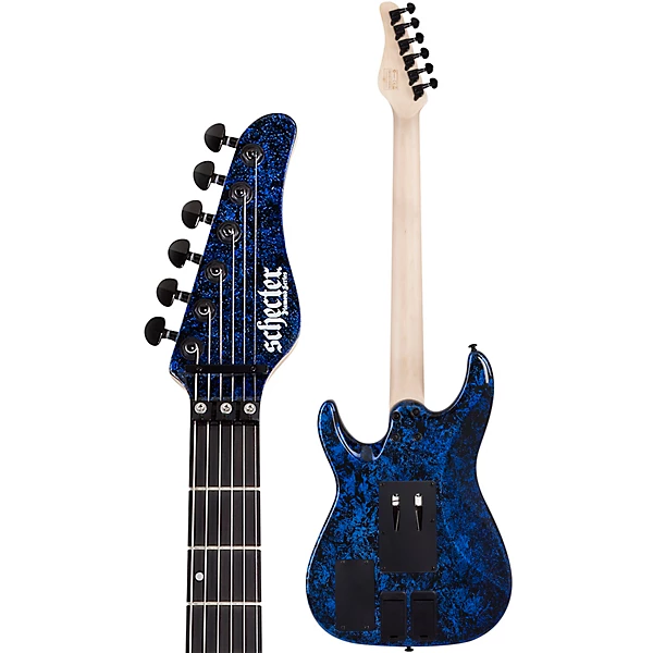 Schecter Guitar Research Sun Valley Super Shredder FR 6 6-String Electric Guitar Blue Reign 8 Schecter Guitar Research Sun Valley Super Shredder FR 6 6-String Electric Guitar Blue Reign