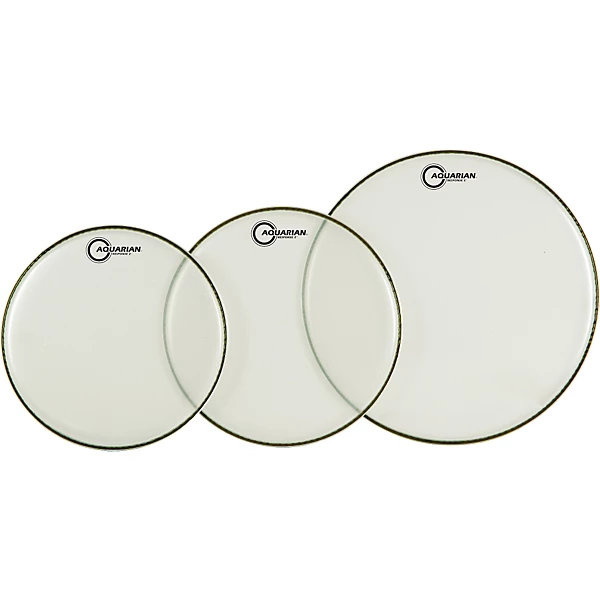 Aquarian Response 2 Standard Drumhead Pack