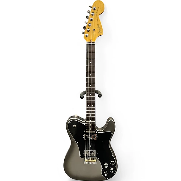 Used 2021 Fender American Profession II Telecaster Deluxe Silverburst Solid Body Electric Guitar