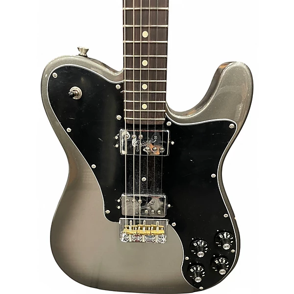 Used 2021 Fender American Profession II Telecaster Deluxe Silverburst Solid Body Electric Guitar 4 Used 2021 Fender American Profession II Telecaster Deluxe Silverburst Solid Body Electric Guitar