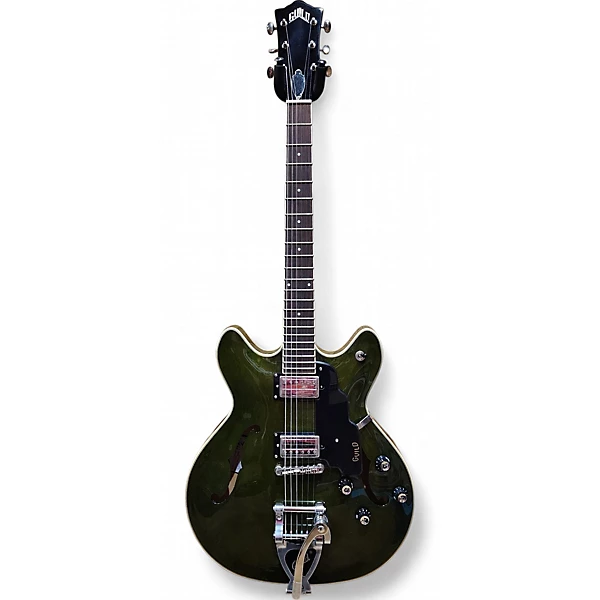 Used Guild Starfire IV Green Hollow Body Electric Guitar