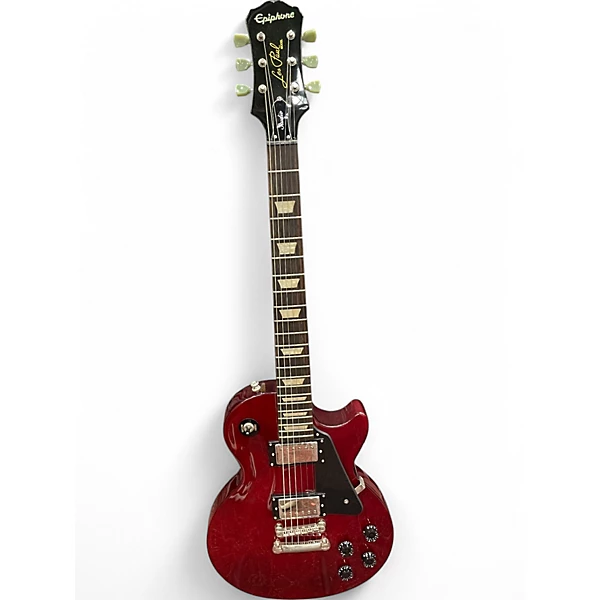 Used Epiphone Les Paul Studio Wine Red Solid Body Electric Guitar