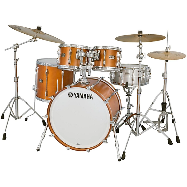Yamaha 4-Piece Recording Custom Shell Pack With 22 Bass Drum Real Wood