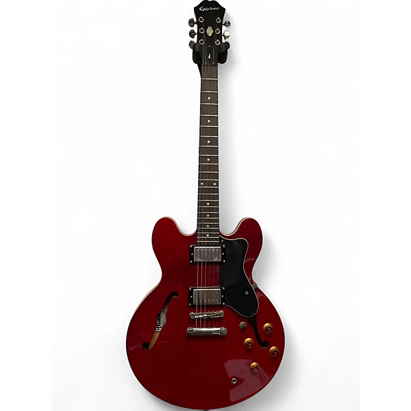 Used Epiphone Dot Cherry Hollow Body Electric Guitar