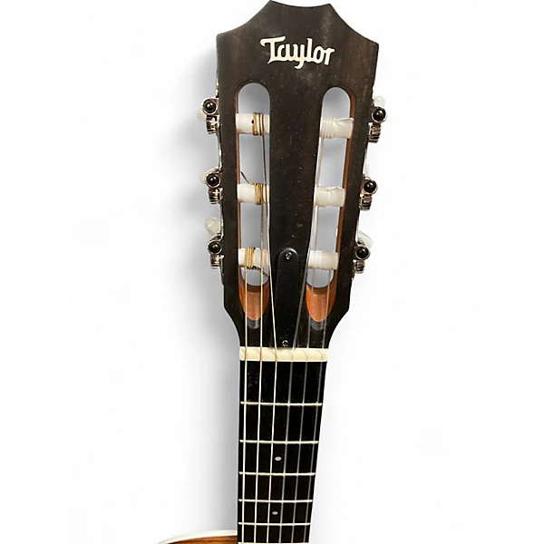 Used Taylor 214CEN Natural Classical Acoustic Electric Guitar 6 Used Taylor 214CEN Natural Classical Acoustic Electric Guitar