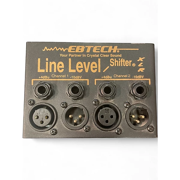 Used Ebtech LLS-2-XLR Line Level Shifter Signal Processor