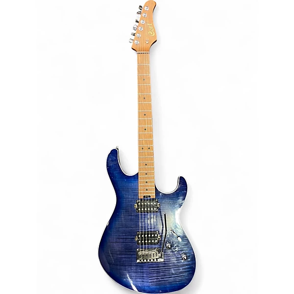Used Cort G290 Fat II Blue Burst Solid Body Electric Guitar