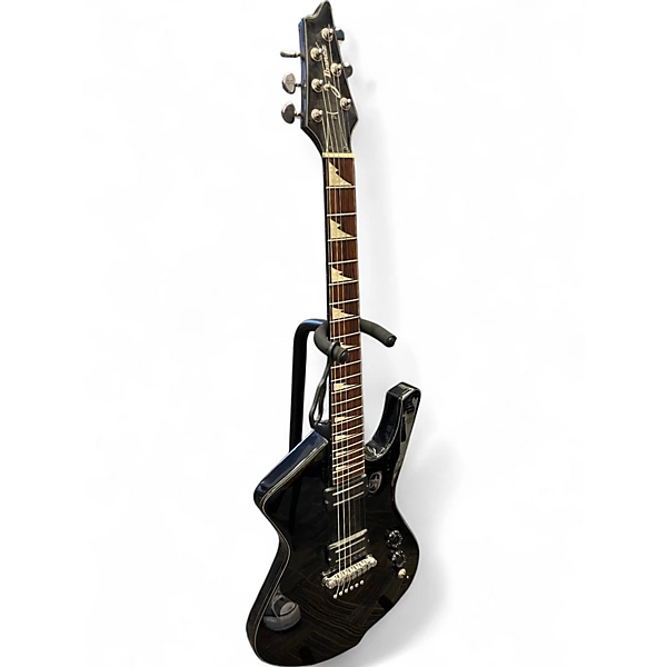 Used Ibanez ICX220DX Black Solid Body Electric Guitar